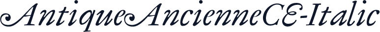 AntiqueAncienneCE-Italic