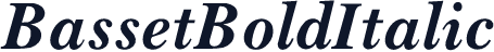 BassetBoldItalic