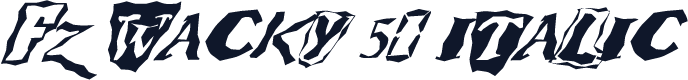 FZ WACKY 50 ITALIC