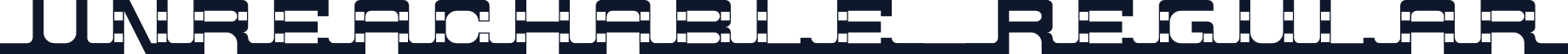 Unreachable Regular