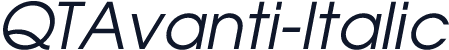 QTAvanti-Italic