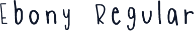 Ebony Regular