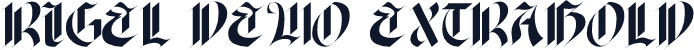 Rigel Demo ExtraBold