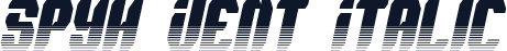 Spyh Vent Italic