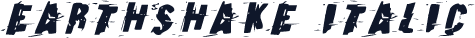 Earthshake Italic