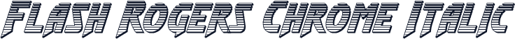 Flash Rogers Chrome Italic