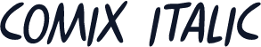Comix Italic