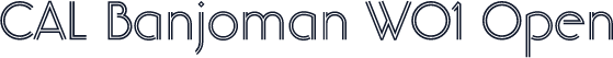 CAL Banjoman W01 Open