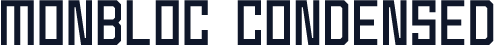 Monbloc Condensed