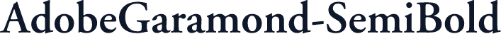 AdobeGaramond-SemiBold