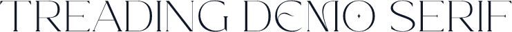 Treading DEMO Serif