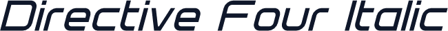 Directive Four Italic
