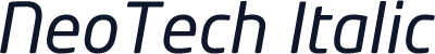 NeoTech Italic