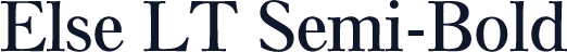 Else LT Semi-Bold