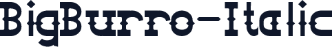 BigBurro-Italic