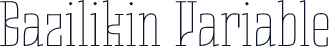 Bazilikin Variable
