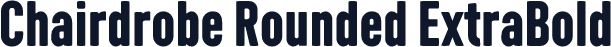 Chairdrobe Rounded ExtraBold
