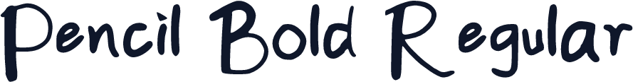 Pencil Bold Regular
