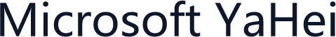 Microsoft YaHei