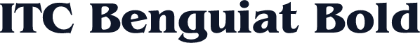 ITC Benguiat Bold