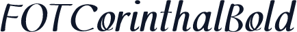 FOTCorinthalBold