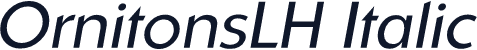 OrnitonsLH Italic