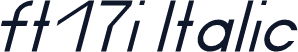 ft17i Italic