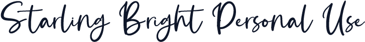 Starling Bright Personal Use