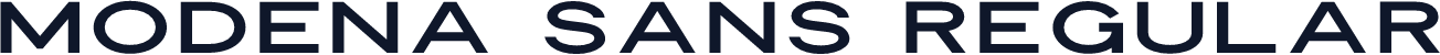 Modena Sans Regular