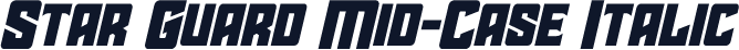Star Guard Mid-Case Italic
