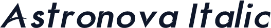 Astronova Italic