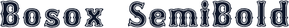 Bosox  SemiBold