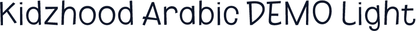 Kidzhood Arabic DEMO Light