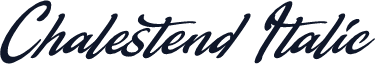 Chalestend Italic