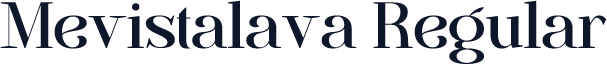 Mevistalava Regular