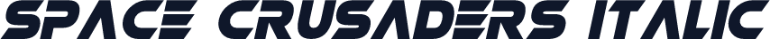Space Crusaders Italic
