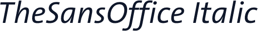 TheSansOffice Italic