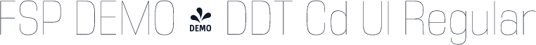 FSP DEMO - DDT Cd Ul Regular