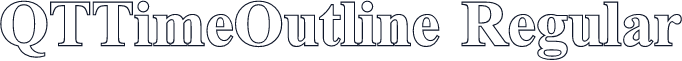 QTTimeOutline Regular