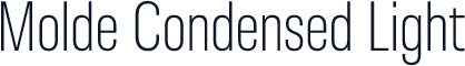 Molde Condensed Light