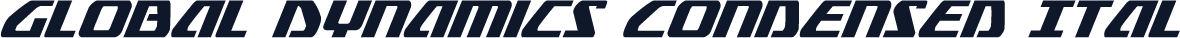 Global Dynamics Condensed Ital