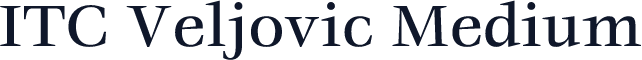 ITC Veljovic Medium