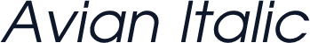 Avian Italic