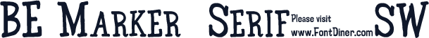BE Marker  Serif_SW