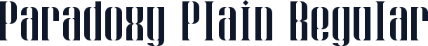 Paradoxy Plain Regular