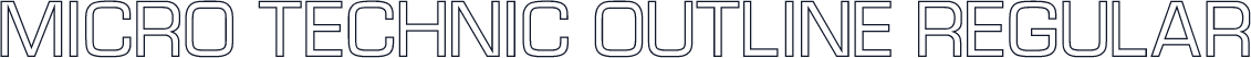 Micro Technic Outline Regular