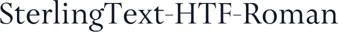 SterlingText-HTF-Roman