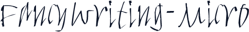 FancyWriting-Micro