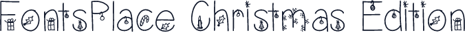 FontsPlace Christmas Edition Обычный