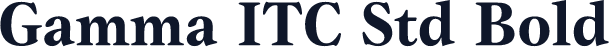 Gamma ITC Std Bold